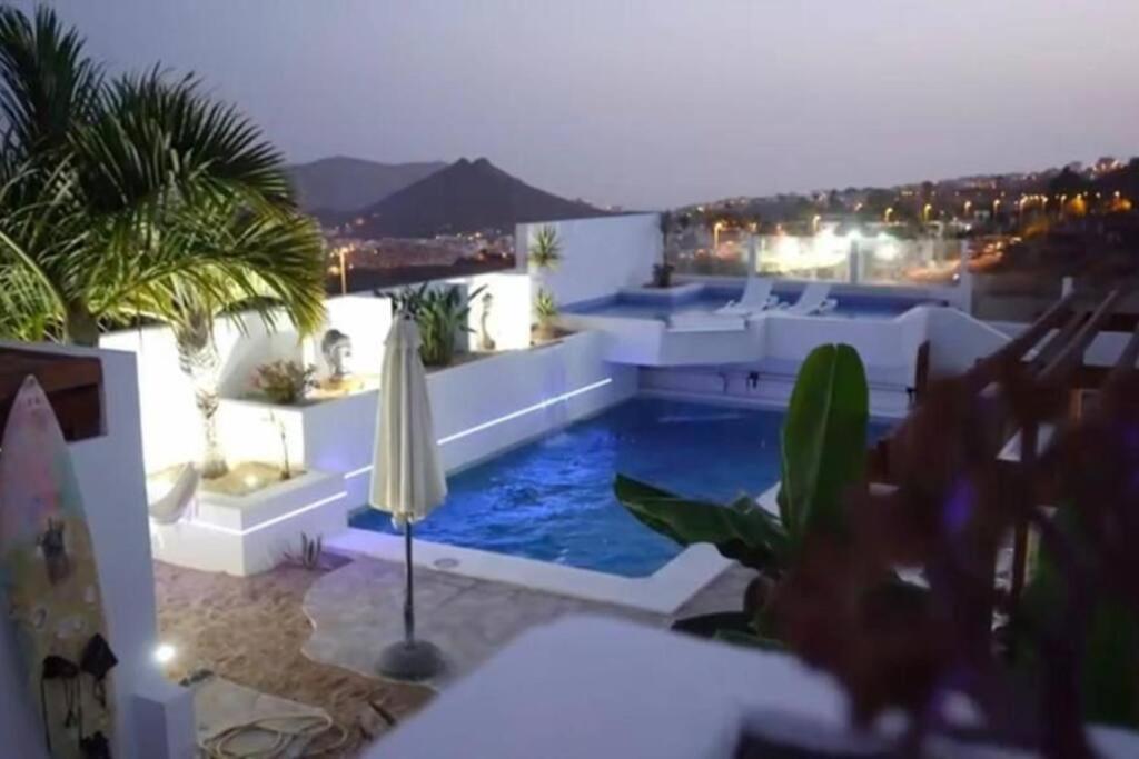 Gezellige Villa Met Prachtig Zicht En Zwembad Arona  Luaran gambar